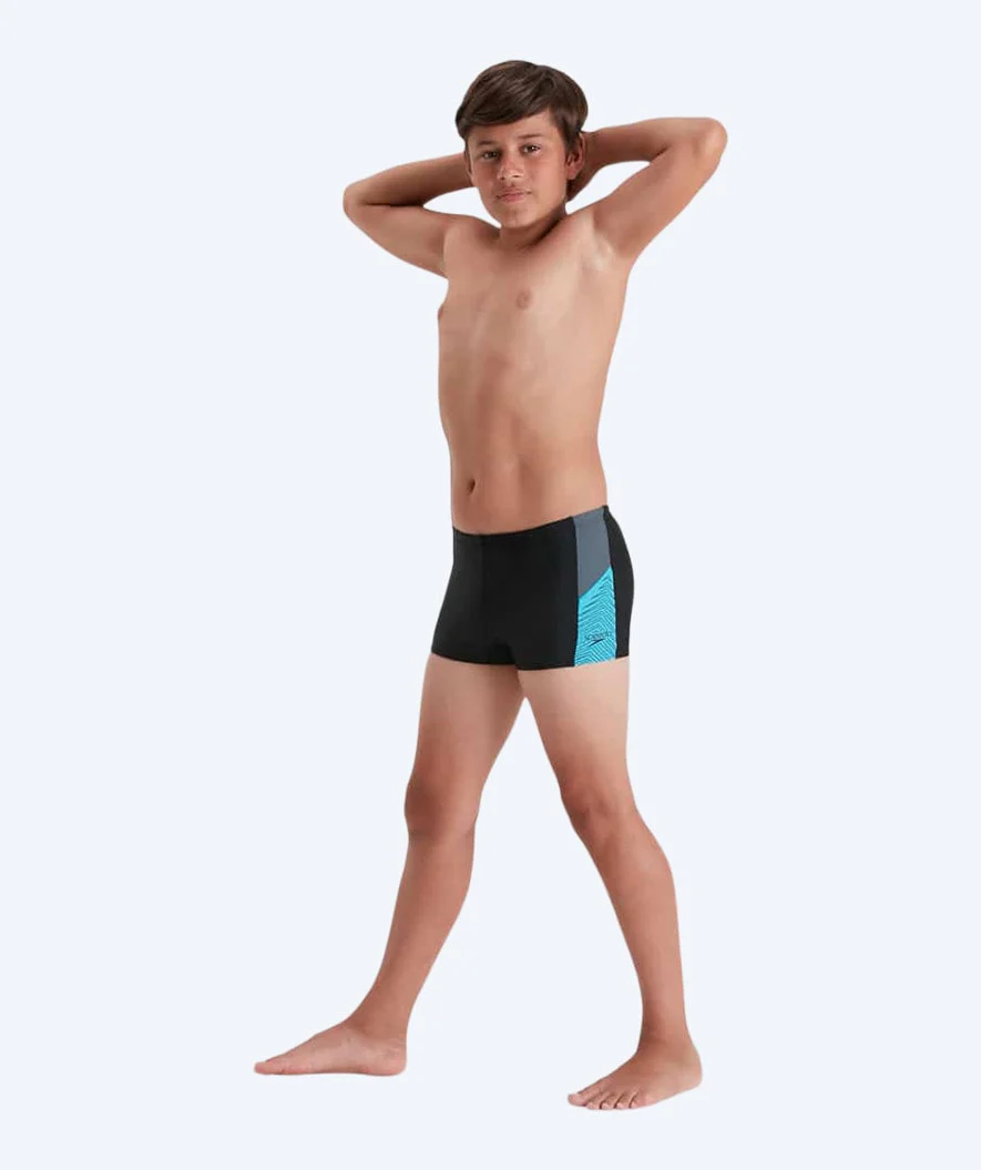 Speedo aquashorts til drenge - Dive - Sort/grå