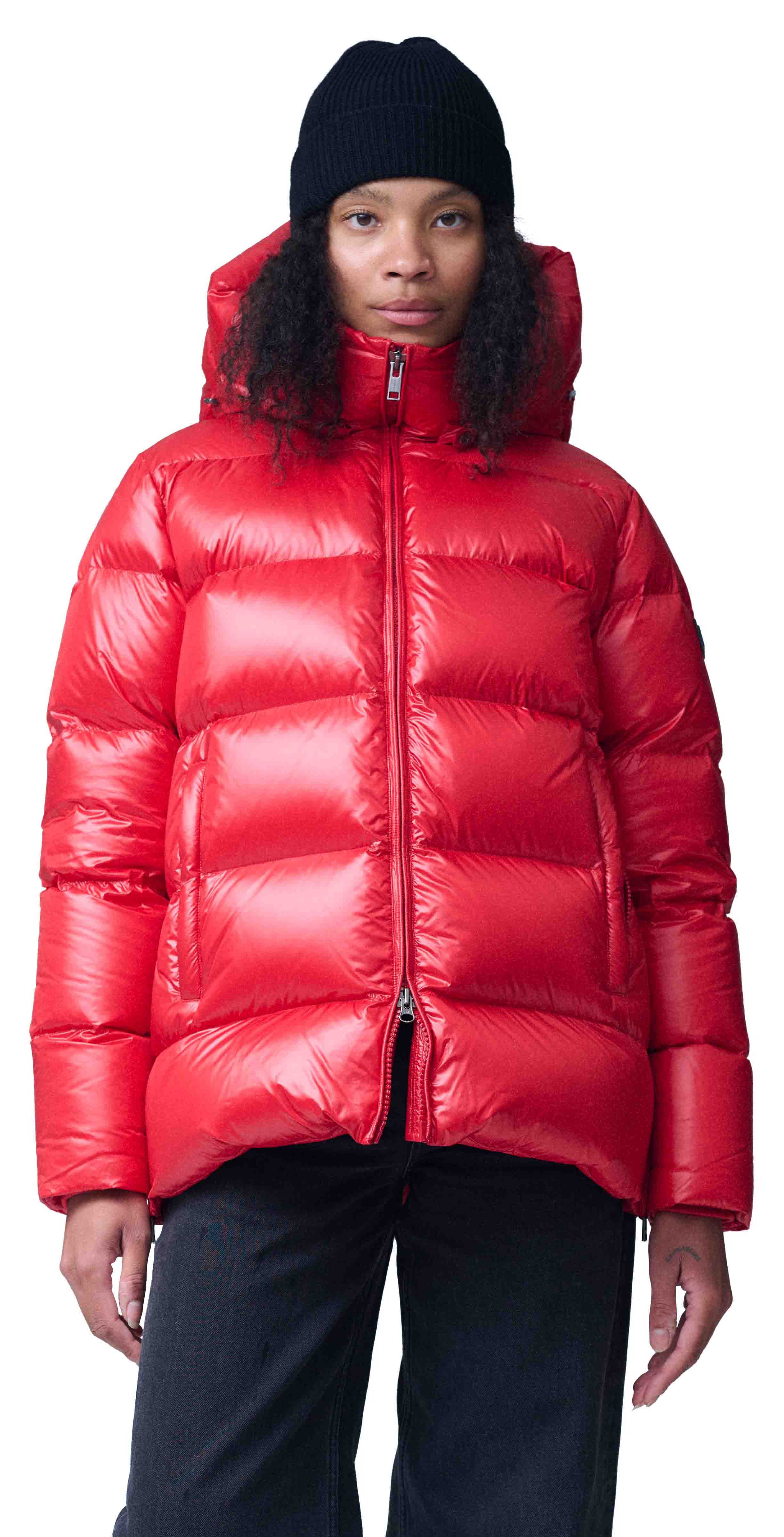 Hooded Jacket Bona Dame 55/Red