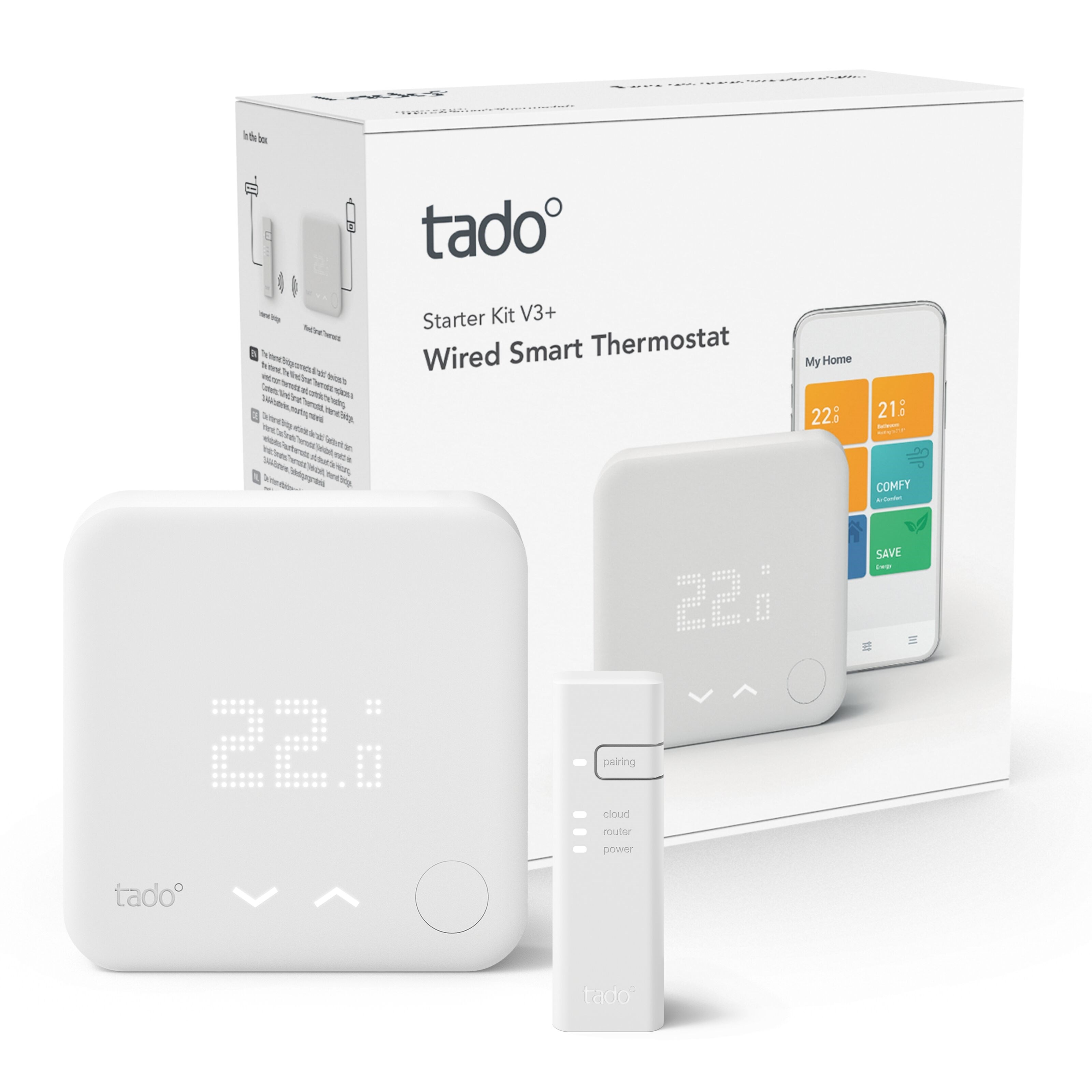 tado Wired Smart Thermostat V3+ Startpakke