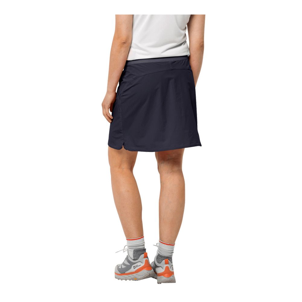 Jack Wolfskin HILLTOP TRAIL - Jupe-short Femme graphite