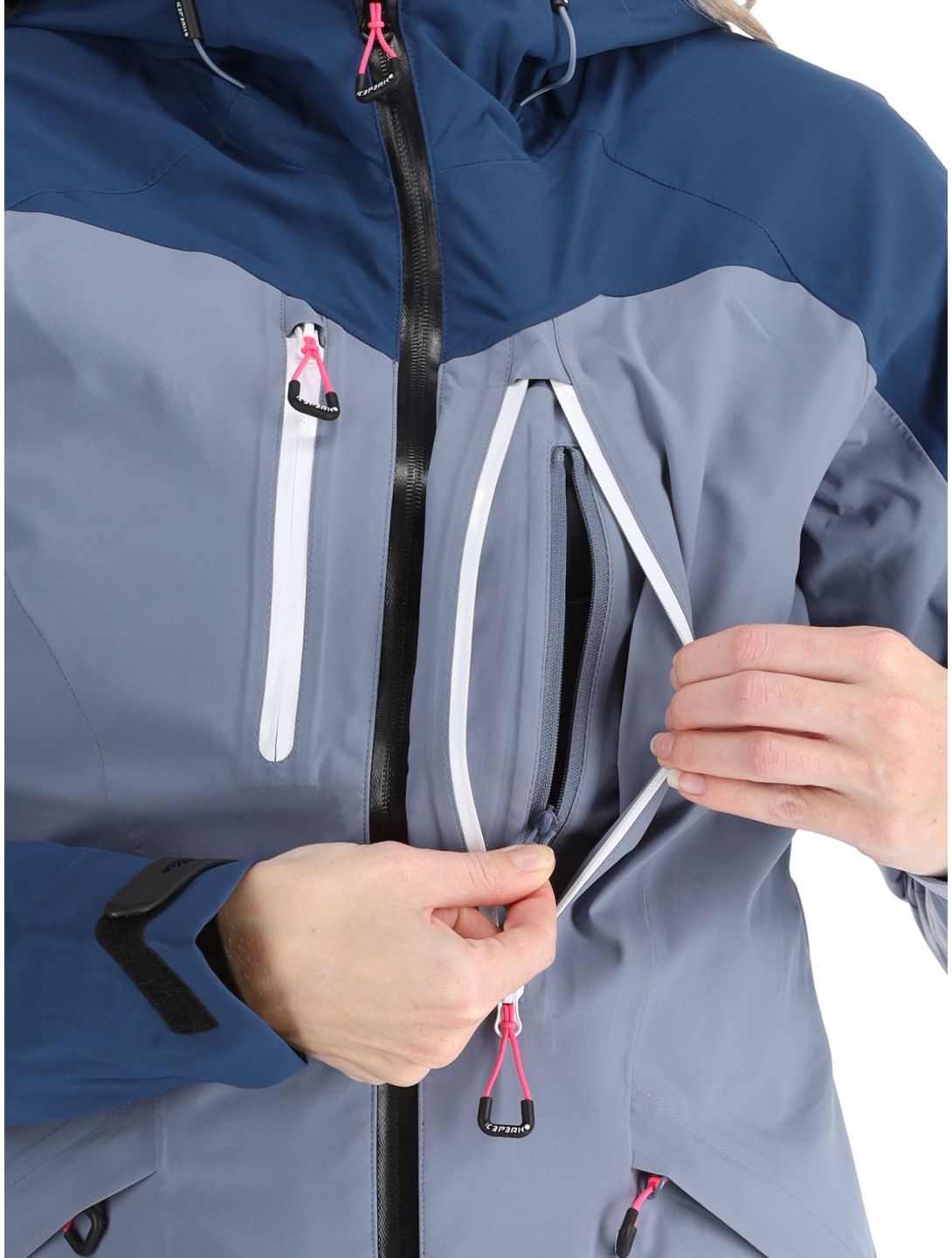 Datteln hardshell ski-jas dames