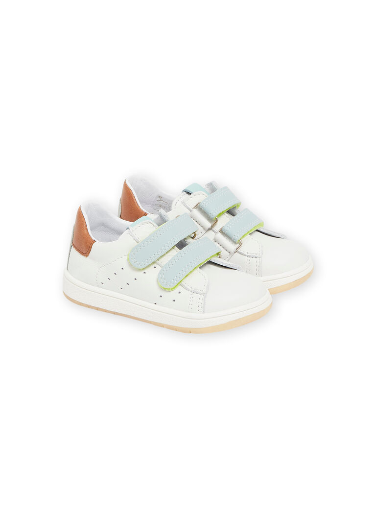 Baskets blanches en cuir