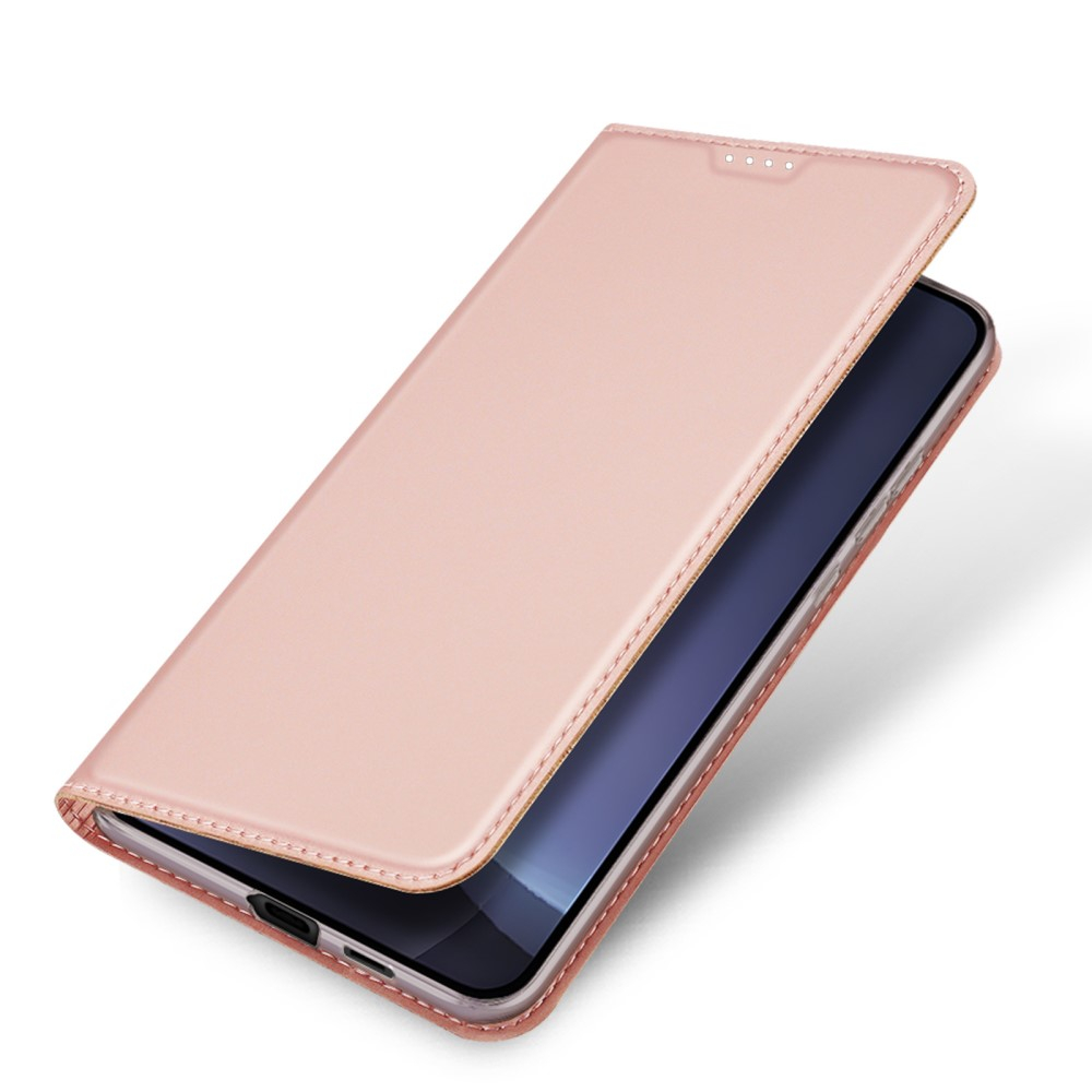 Samsung Galaxy S25 Flip Wallet Cover Leder Tasche - Roségold
