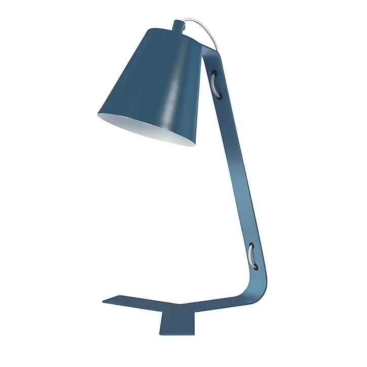 Lampe de bureau Bangoran E14 IP20 bleu