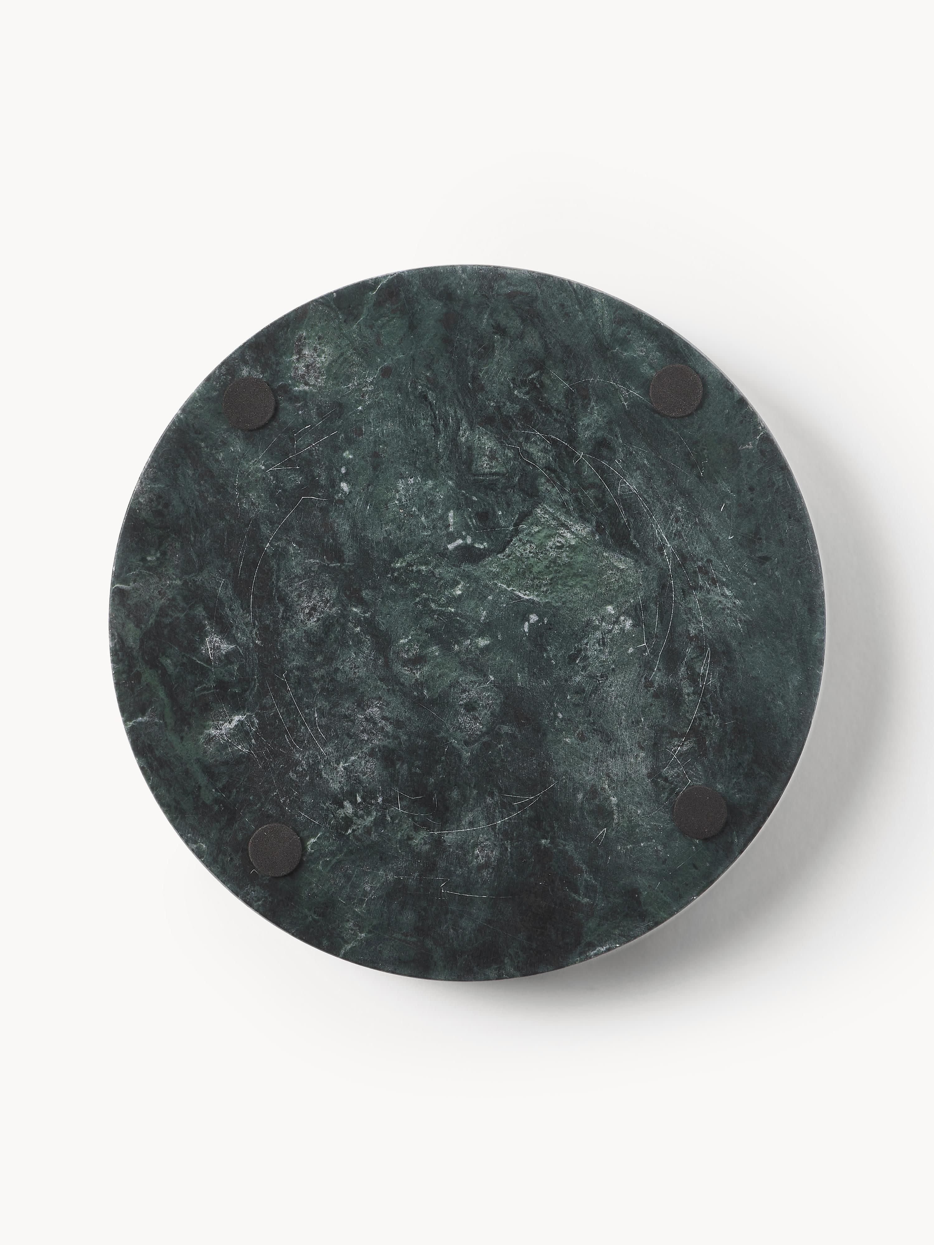 Rond decoratief dienblad Venice van marmer