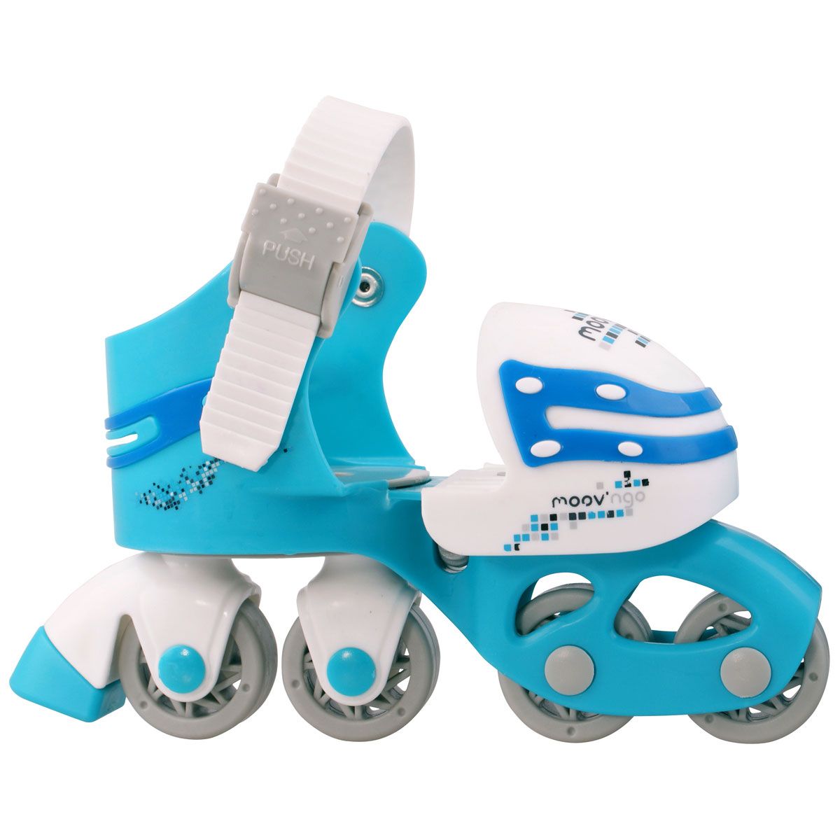 Premiers rollers évolutifs bleus
