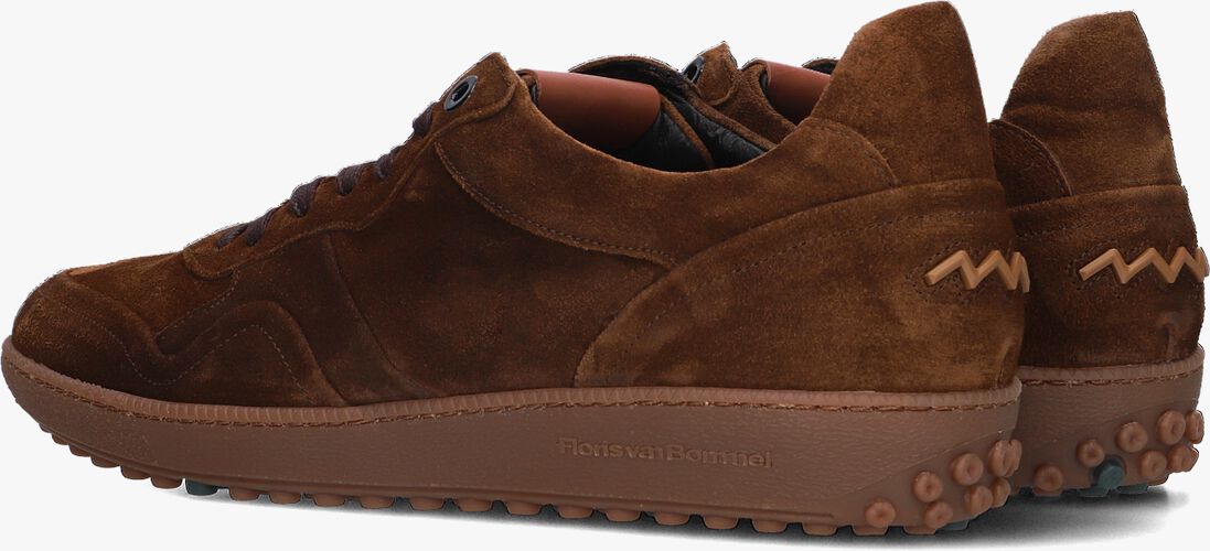 FLORIS VAN BOMMEL cognac floris van bommel lage sneakers sfm-10160