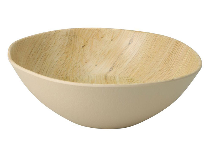 Excellent Houseware houtlook schaal - Ø18 cm