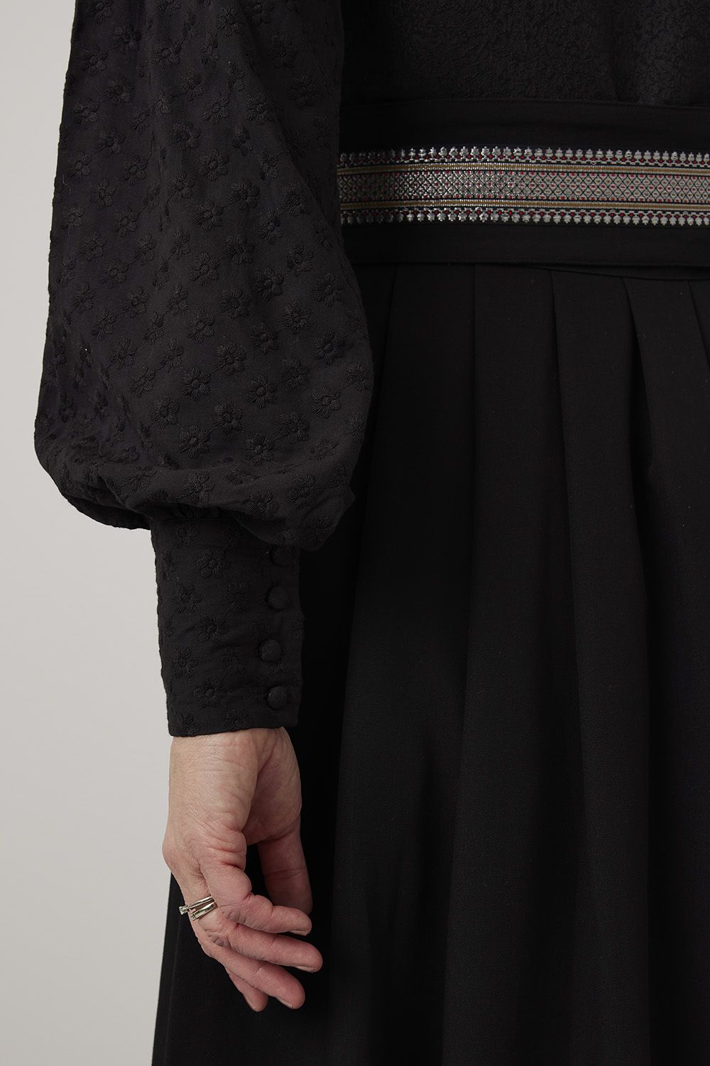 Skjorte med broderi Marthe