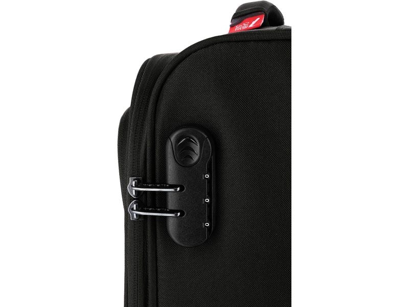 travelite Koffer Cabin Bordtrolley 39 l, Schwarz Bordgepäck