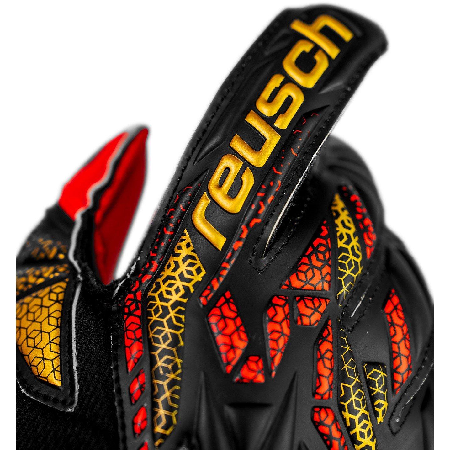 Reusch Attrakt Silver Goalkeeper Gloves Juniors