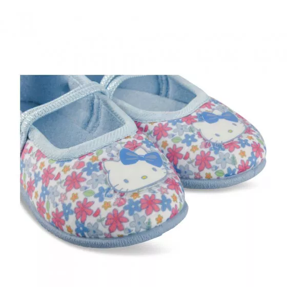 Chaussons BLEU HELLO KITTY