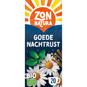Zonnatura Bio Goede Nachtrust 20 Zakjes 41 g