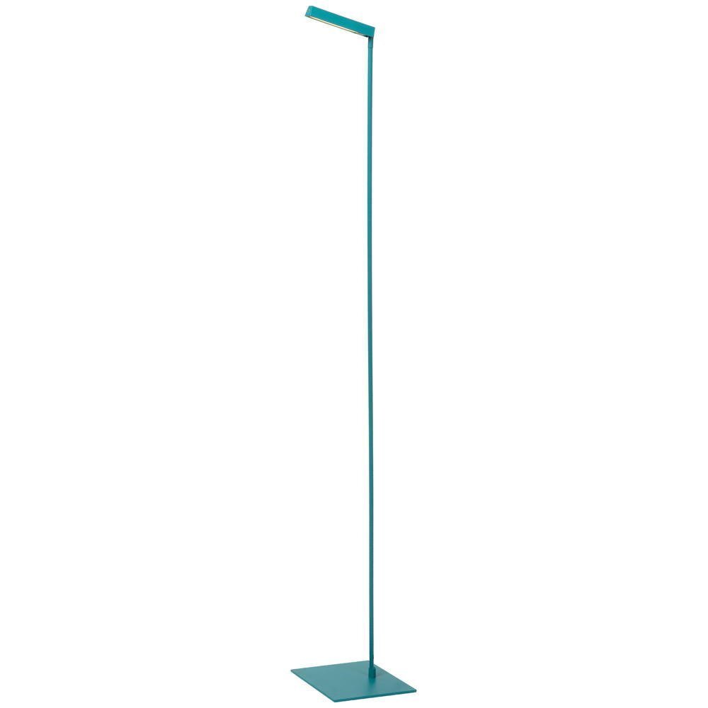 LED vloerlamp met leesarm Lavale in turquoise 3W 130lm