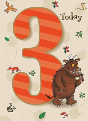 Gruffalo Age 3 Cream