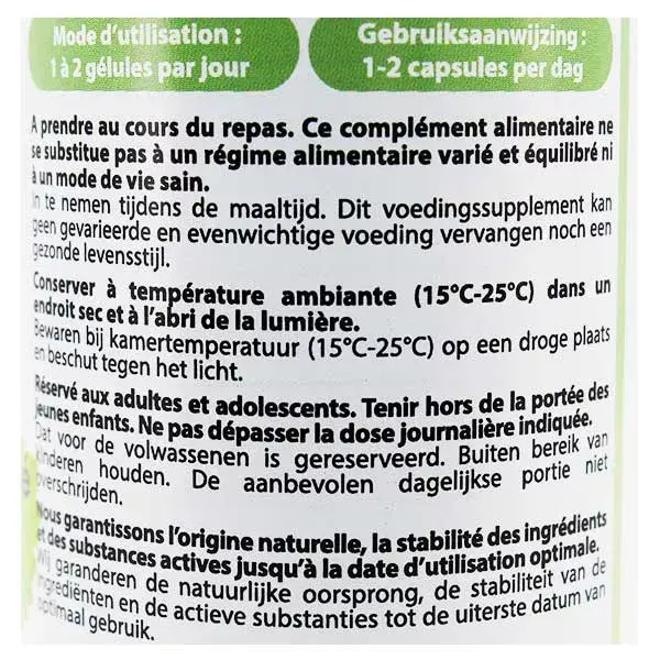 Vit'all+ Erva-cidreira Orgânica 400mg 60 Cápsulas Vegetais