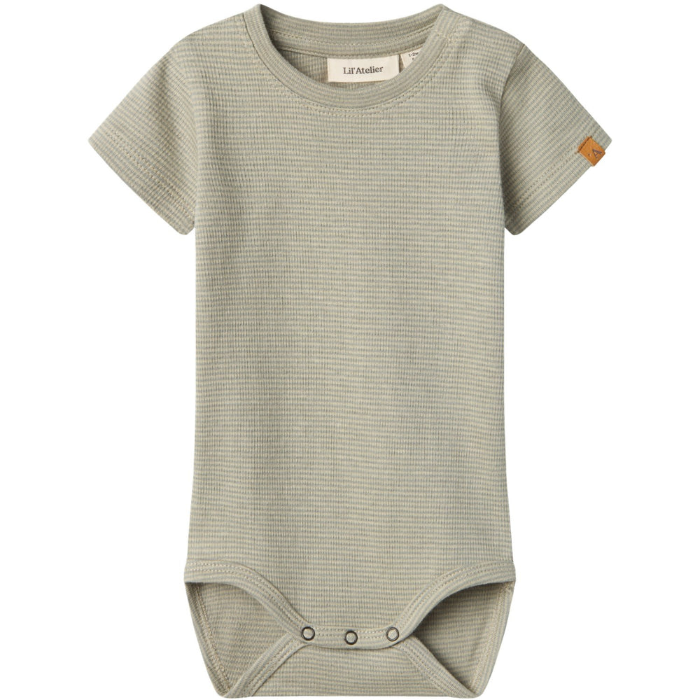 Køb Lil'Atelier Moss Gray Feng Slim Body