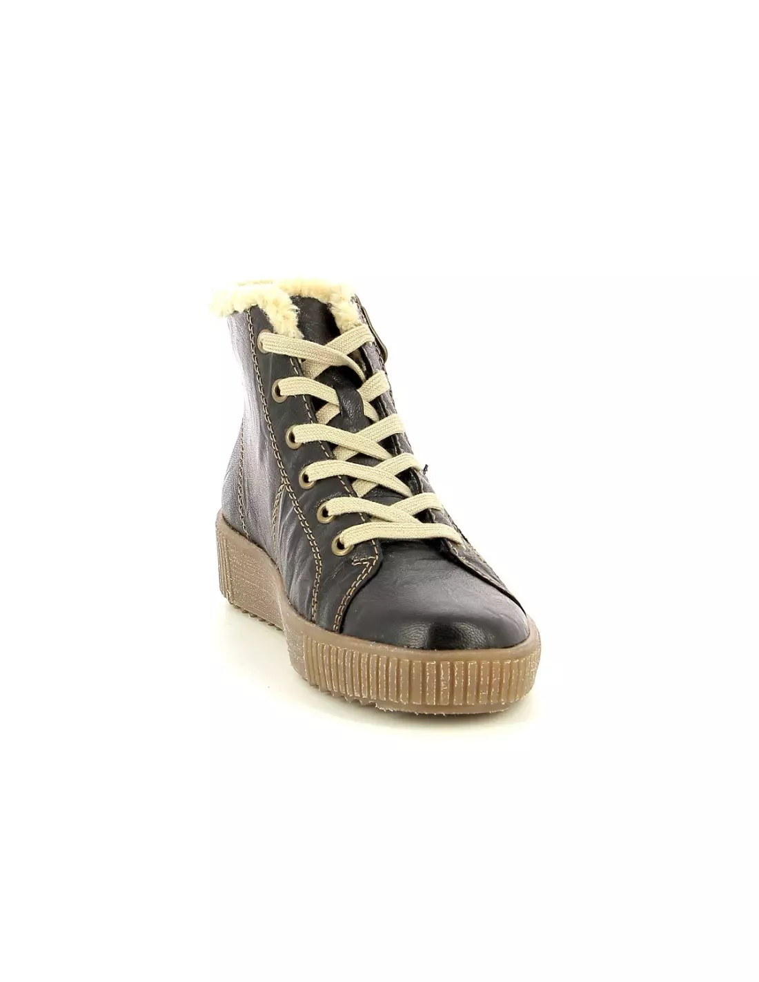 REMONTE R7980 01 - Boots & bottines schwarzbrownbeige