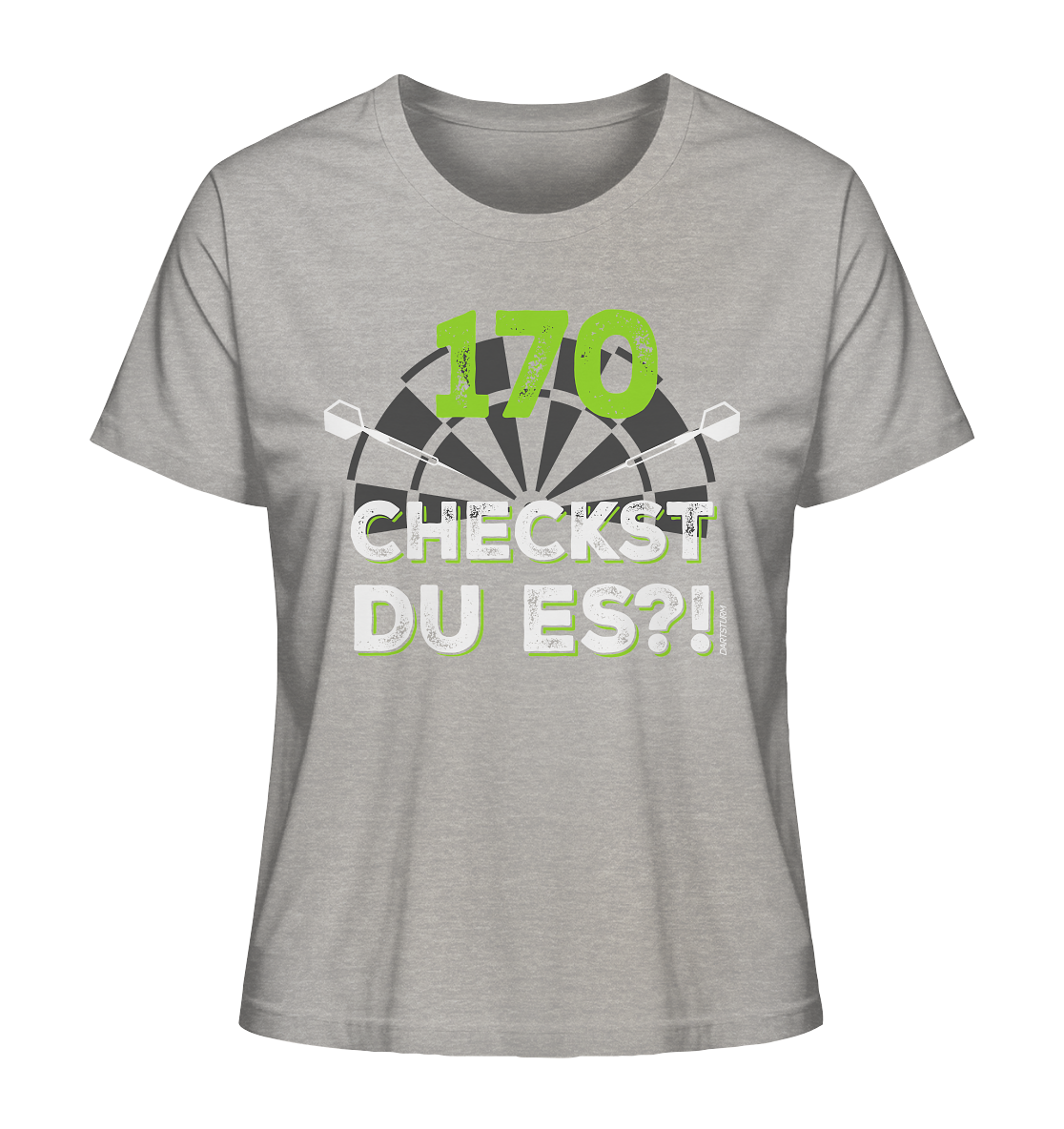DartSturm - 170 Checkst du es - Ladies Organic Shirt