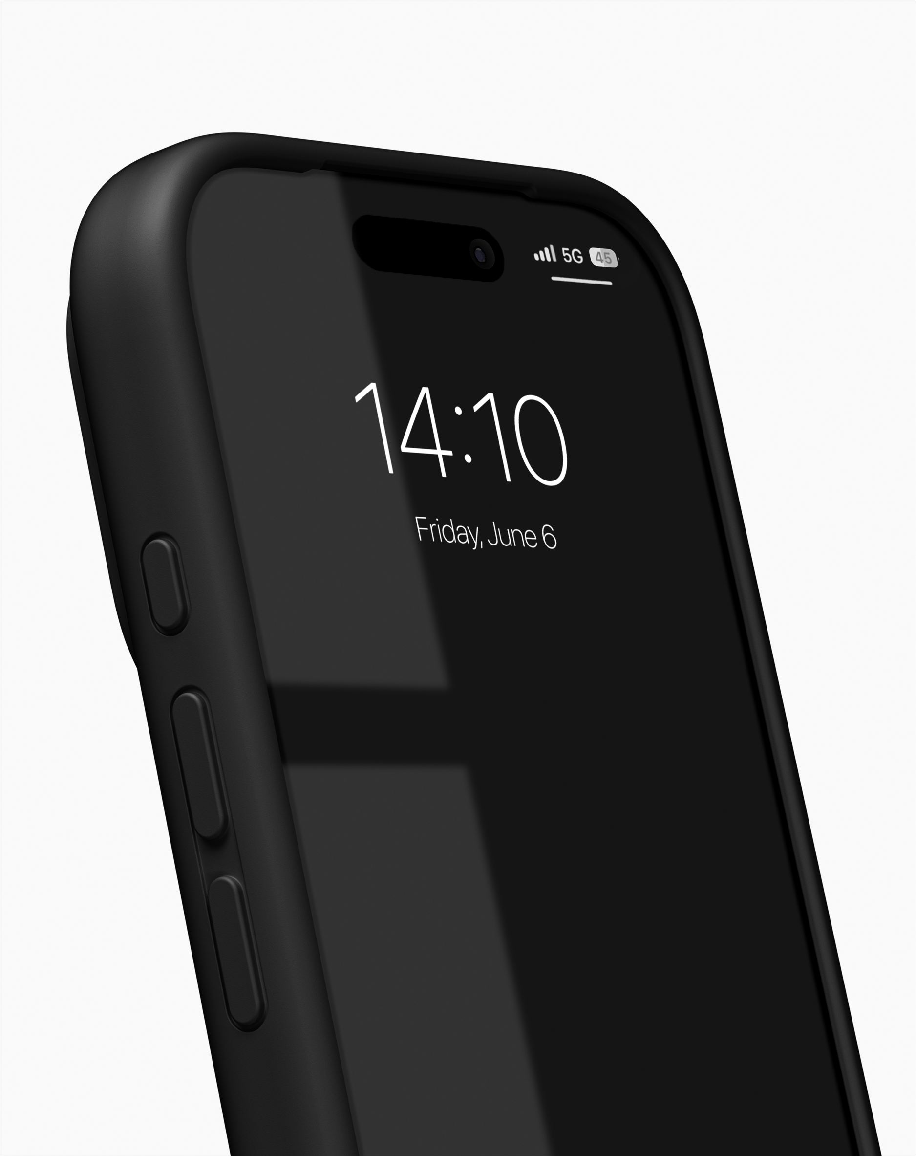 iPhone 17 Pro MagSafe Silikon Hülle Case Recycled (IDSICMS-I2561P-01) - Schwarz