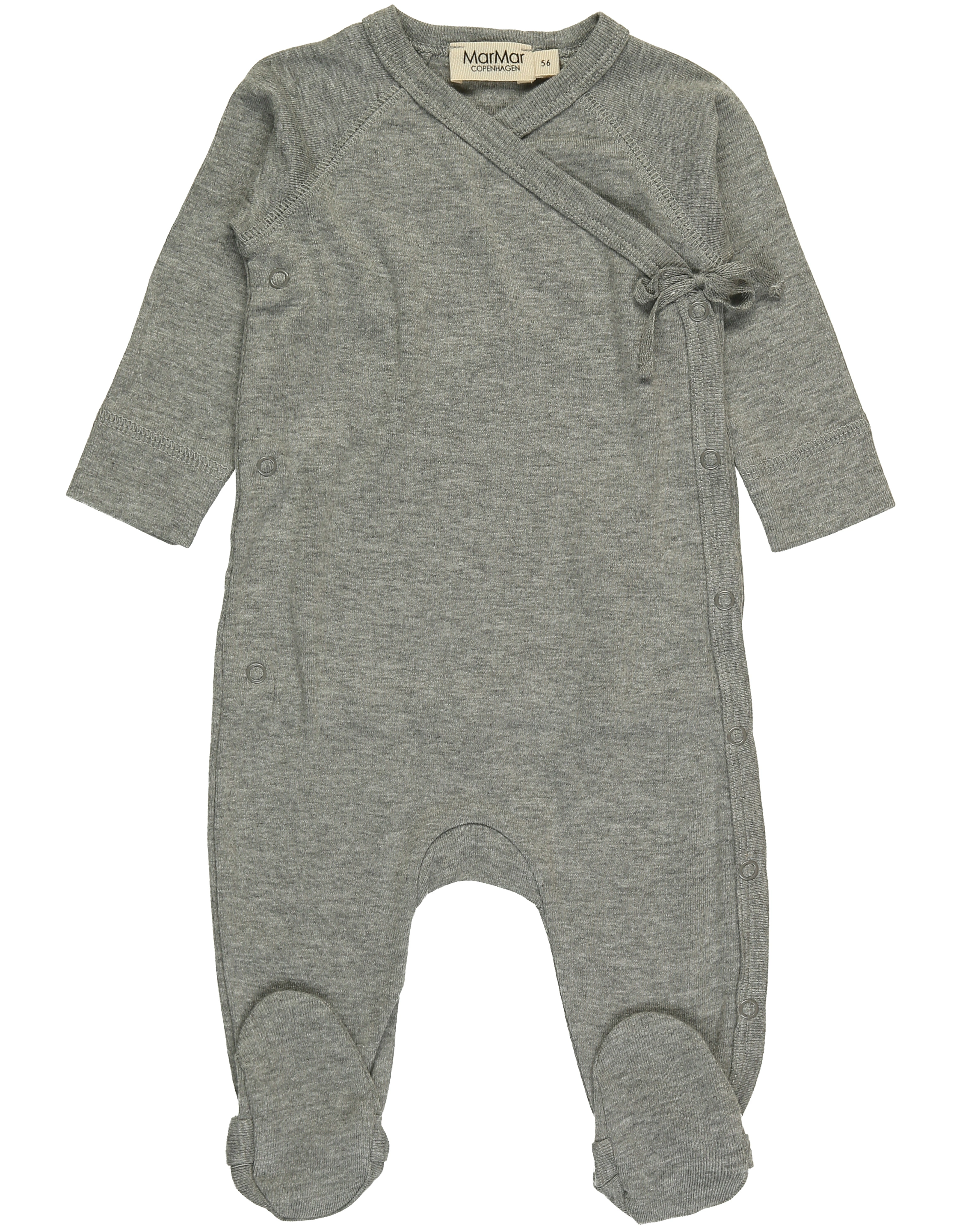 Wickel-Strampler RUBETTA in grey melange