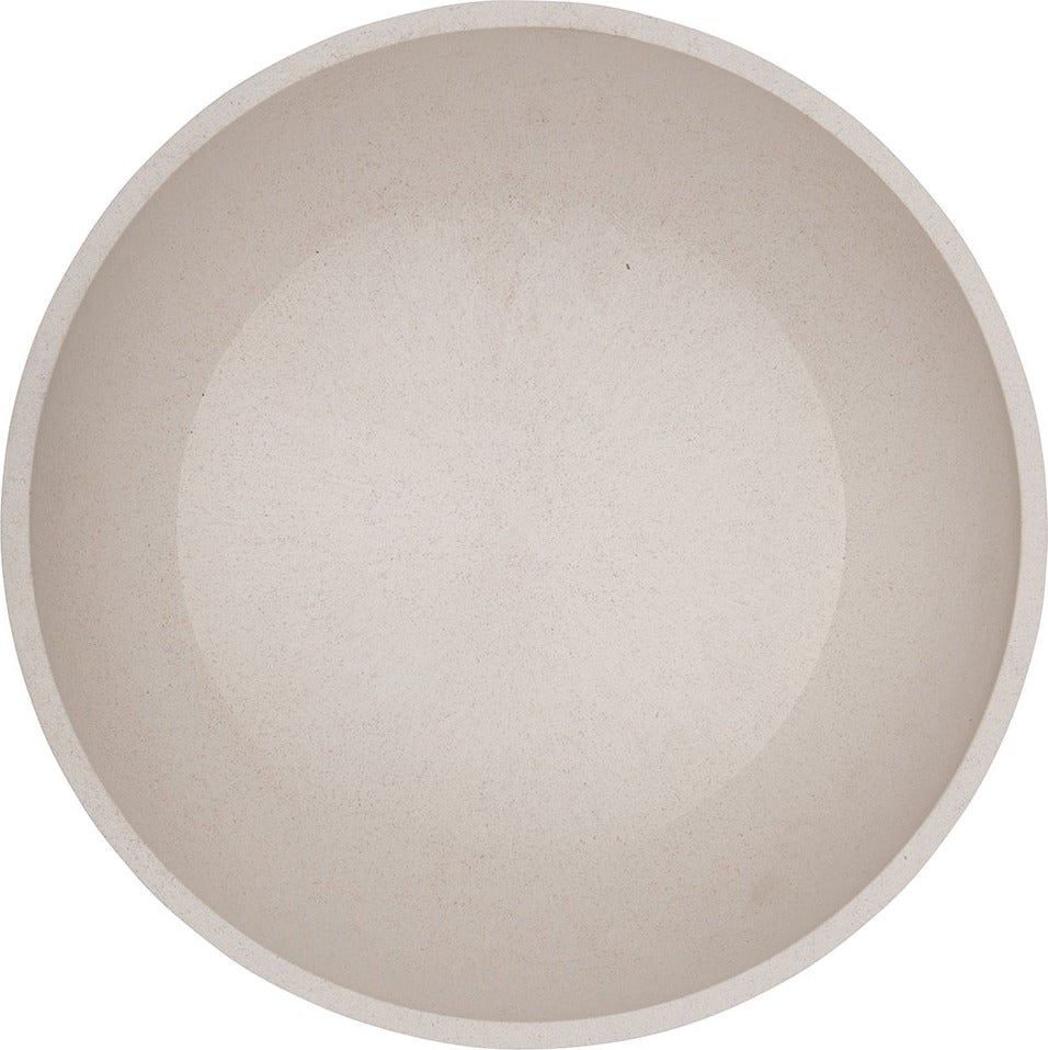 District 70 hondenvoerbak Bamboo L beige D 21 H 6,3 cm 1600 ml