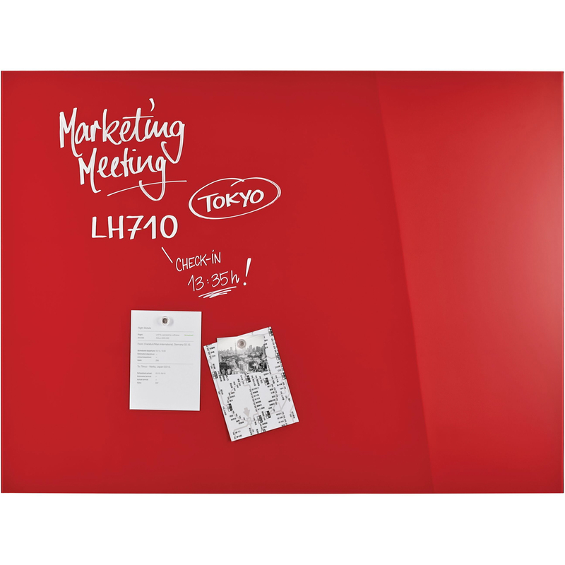 Magnetoplan Glas-Magnettafel, 120 x 90 cm, Glas