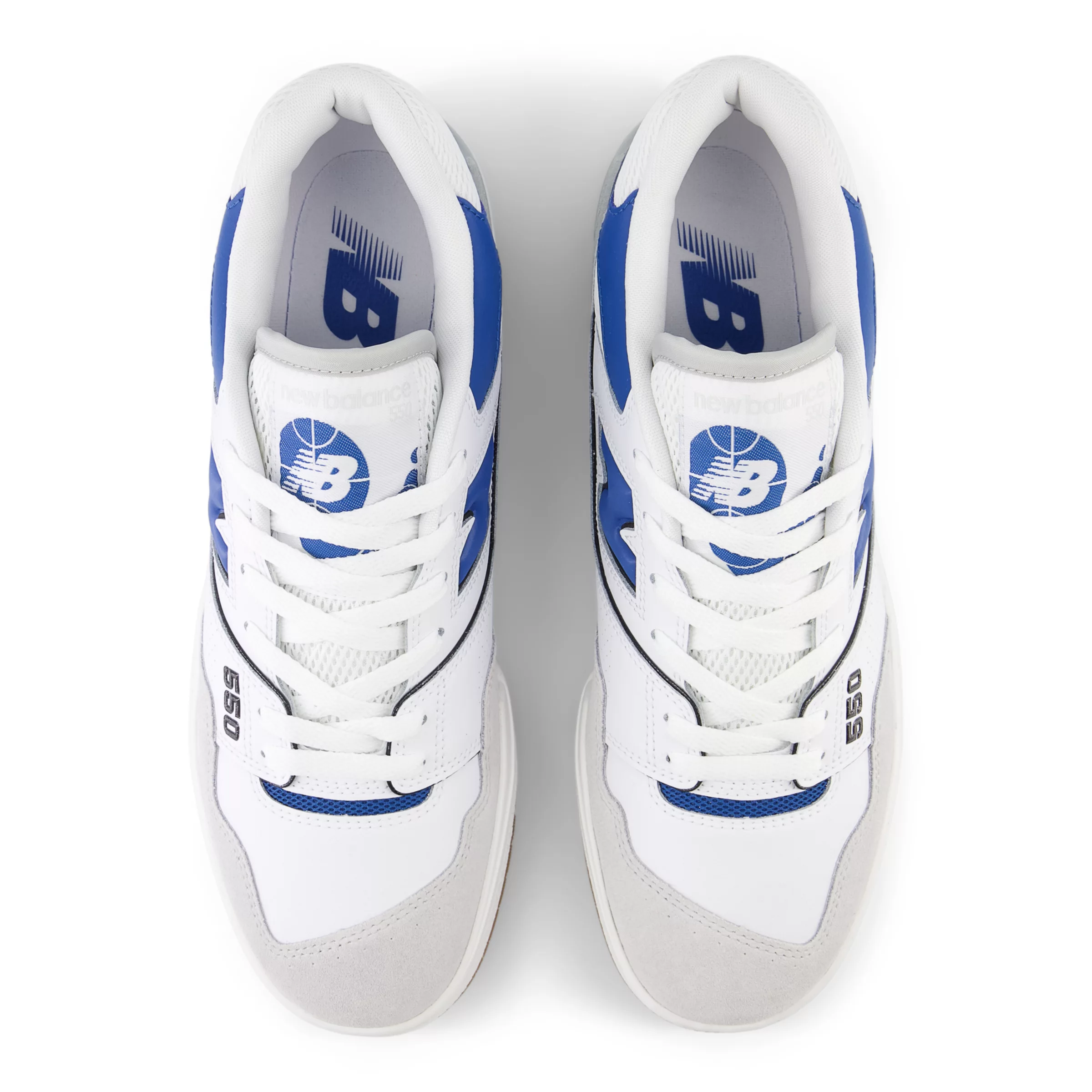 550 White con blue agate e brighton grey