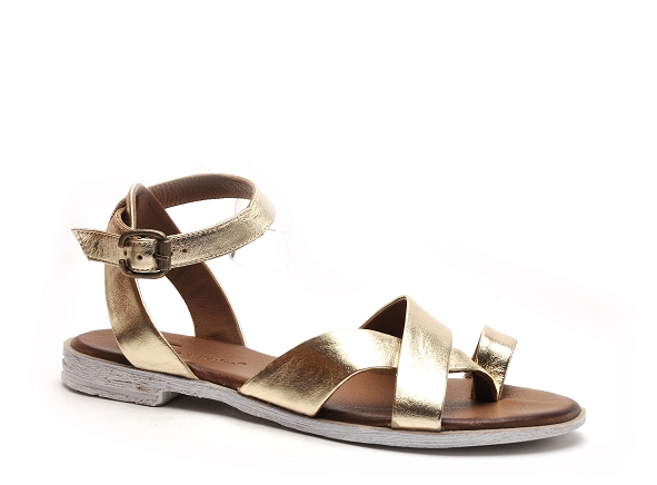 Lune et l autre nu pieds plats femme evanescence or
