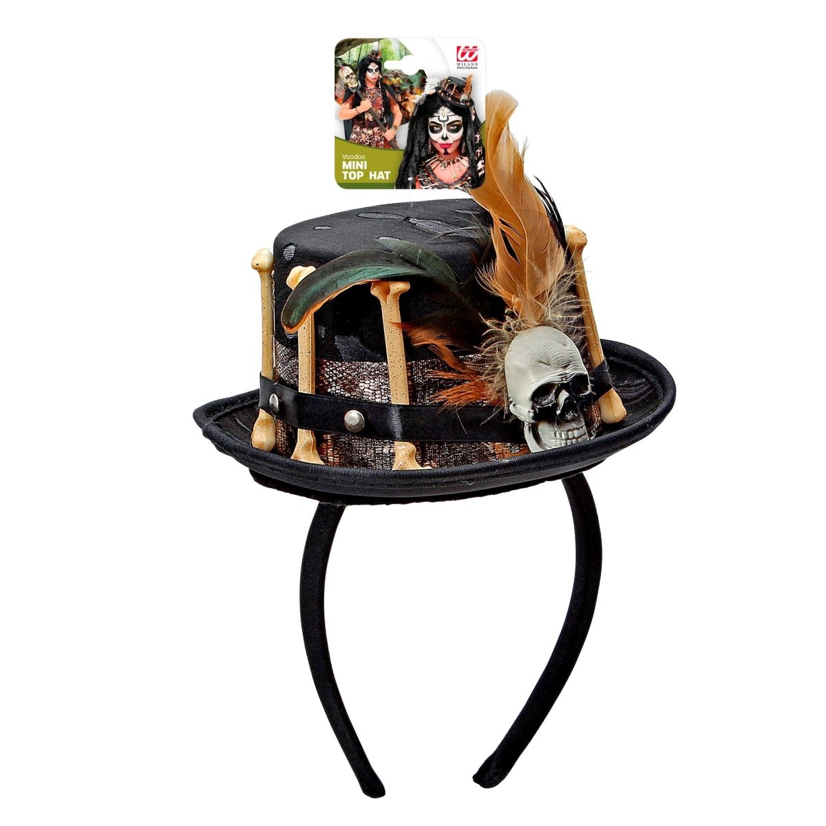 Voodoo Pop Haarband Mini Hoed
