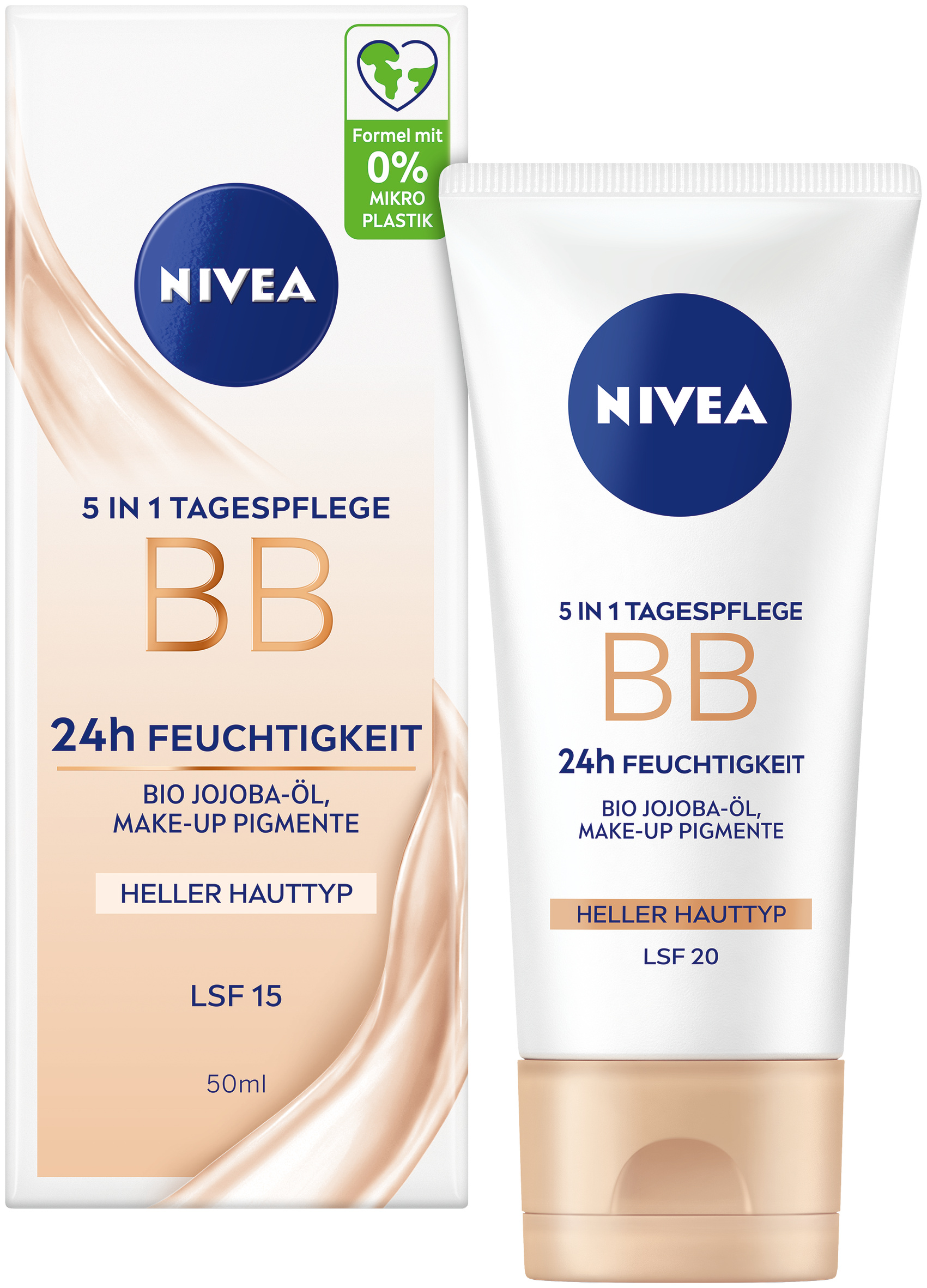 Nivea 5in1 Tagespflege BB hell LSF15 Tb 50 ml