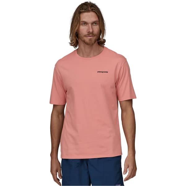 T-shirt PATAGONIA M'S P-6 MISSION ORGANIC T-SHIRT SUNFADE PINK