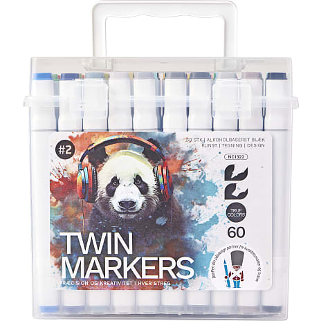 Danpen Twinmarkers 60 stk
