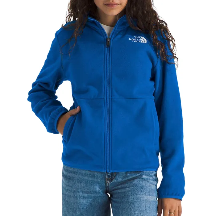 The North Face Glacier Full Zip Hooded Fleece Jas Junior