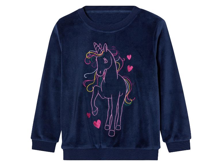 Baby fleece trui