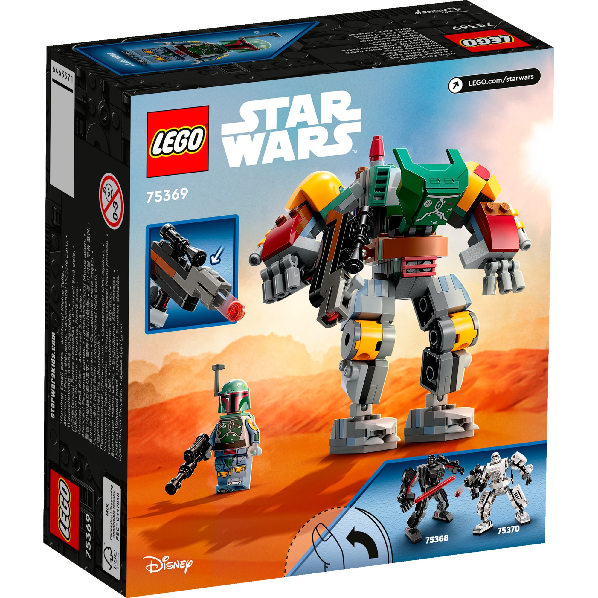 LEGO Konstruktionsspielzeug Star Wars Boba Fett Mech