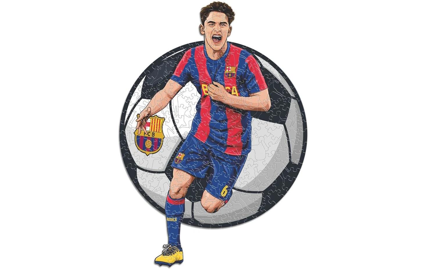 FC Barcelona – GaviOffizielles Holzpuzzle, Grösse M