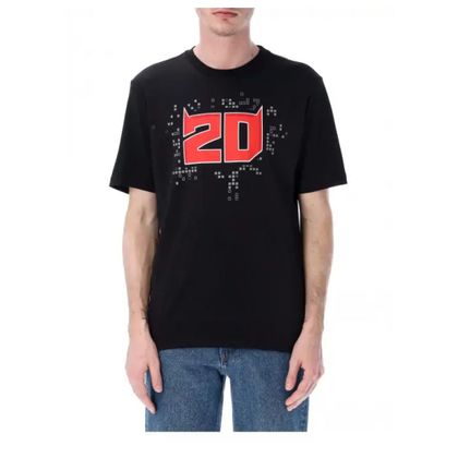 T-Shirt manches courtes Kenny FABIO QUARTARARO FQ20 - Noir