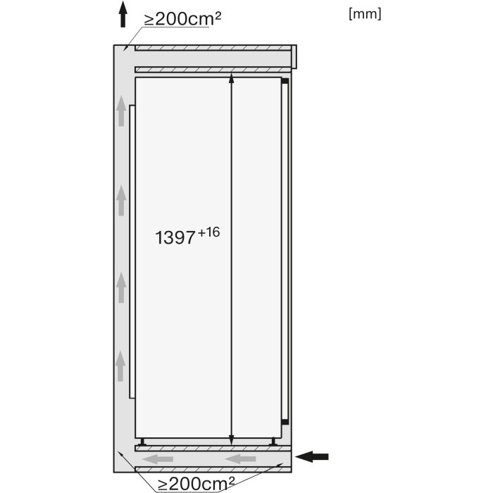 Miele Einbau-Kühlschrank K 7443 D