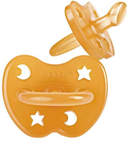 Hevea Anatomischer Schnuller - Stern/Mond