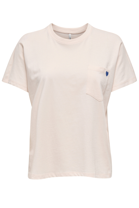 Only roze dames t-shirt