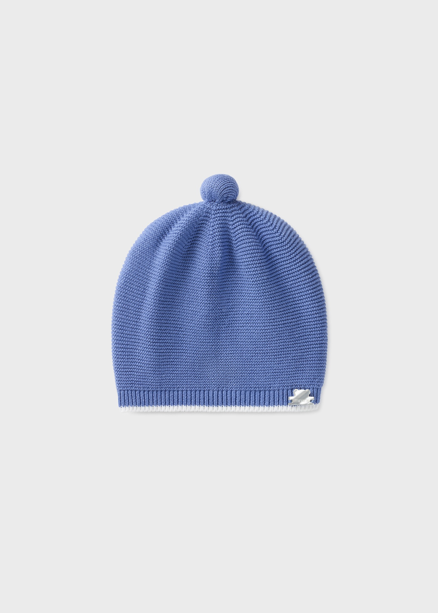 Gorro de malha de algodão sustentável para recém-nascidos