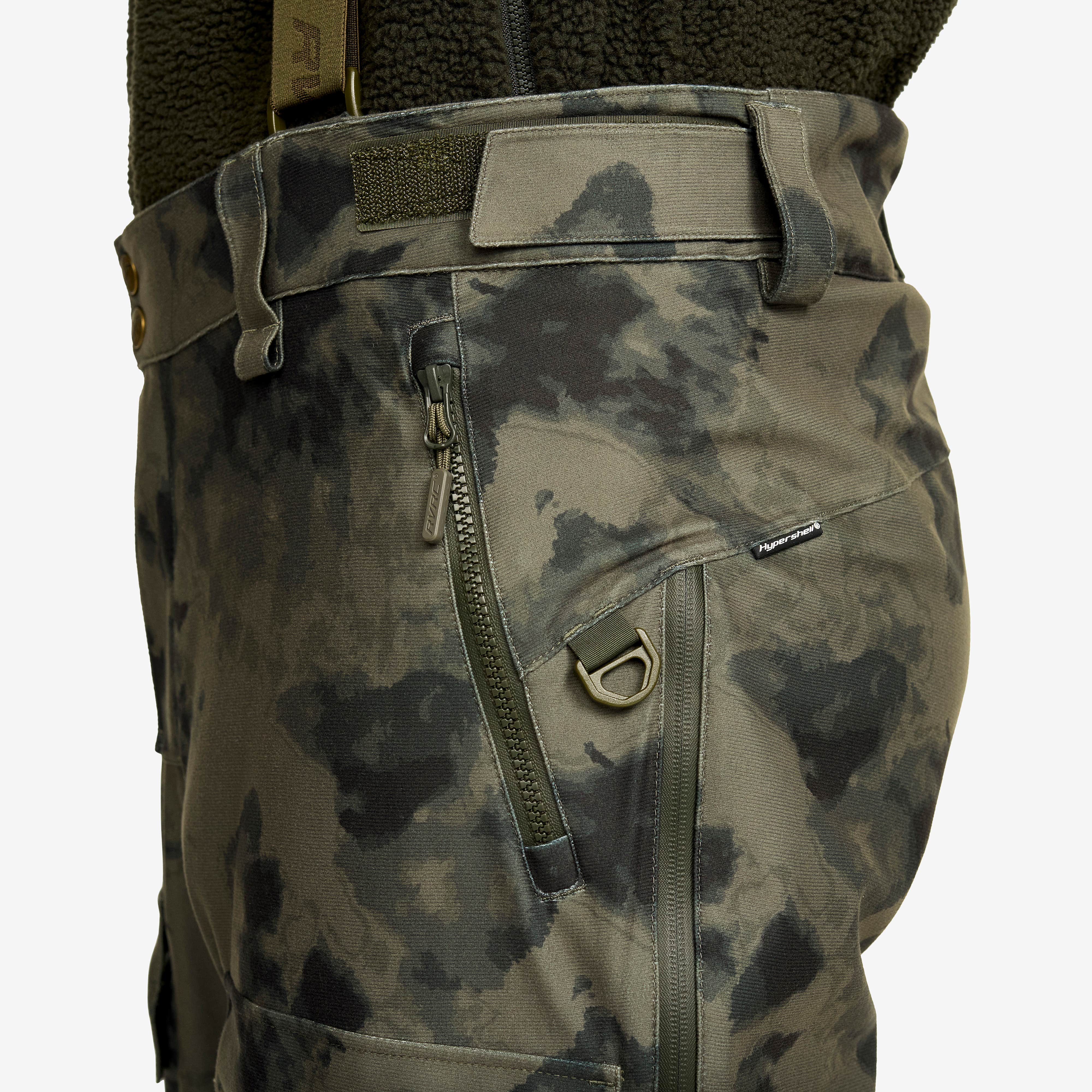 Trace Silent Pro 2L Pants Herre Camo Deep Depths