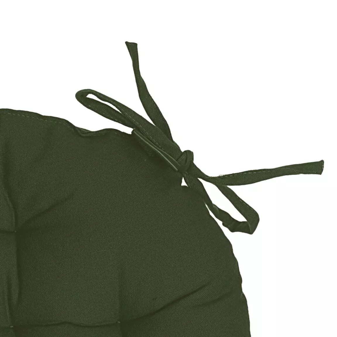 Coussin de chaise rond Datara Vert kaki