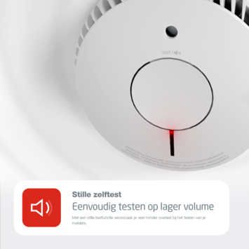 FireAngel optische rookmelder met lithium batterij (levensduur 10 jaar)