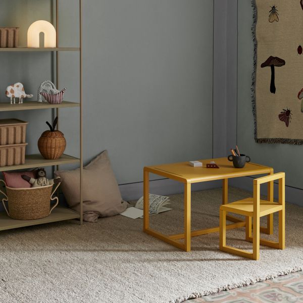 Ferm Living Little Architect Kinderstoeltje - Geel