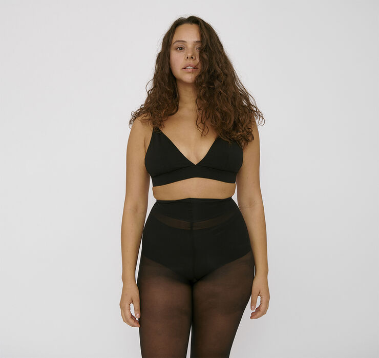 Organic Basics Re-Tights High-Rise 20 Den 2-pack Oak