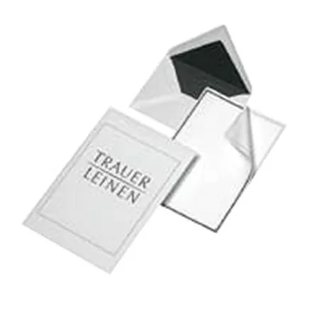 MAILmedia 5 Trauerkarten / Trauerbriefbogen DIN A5