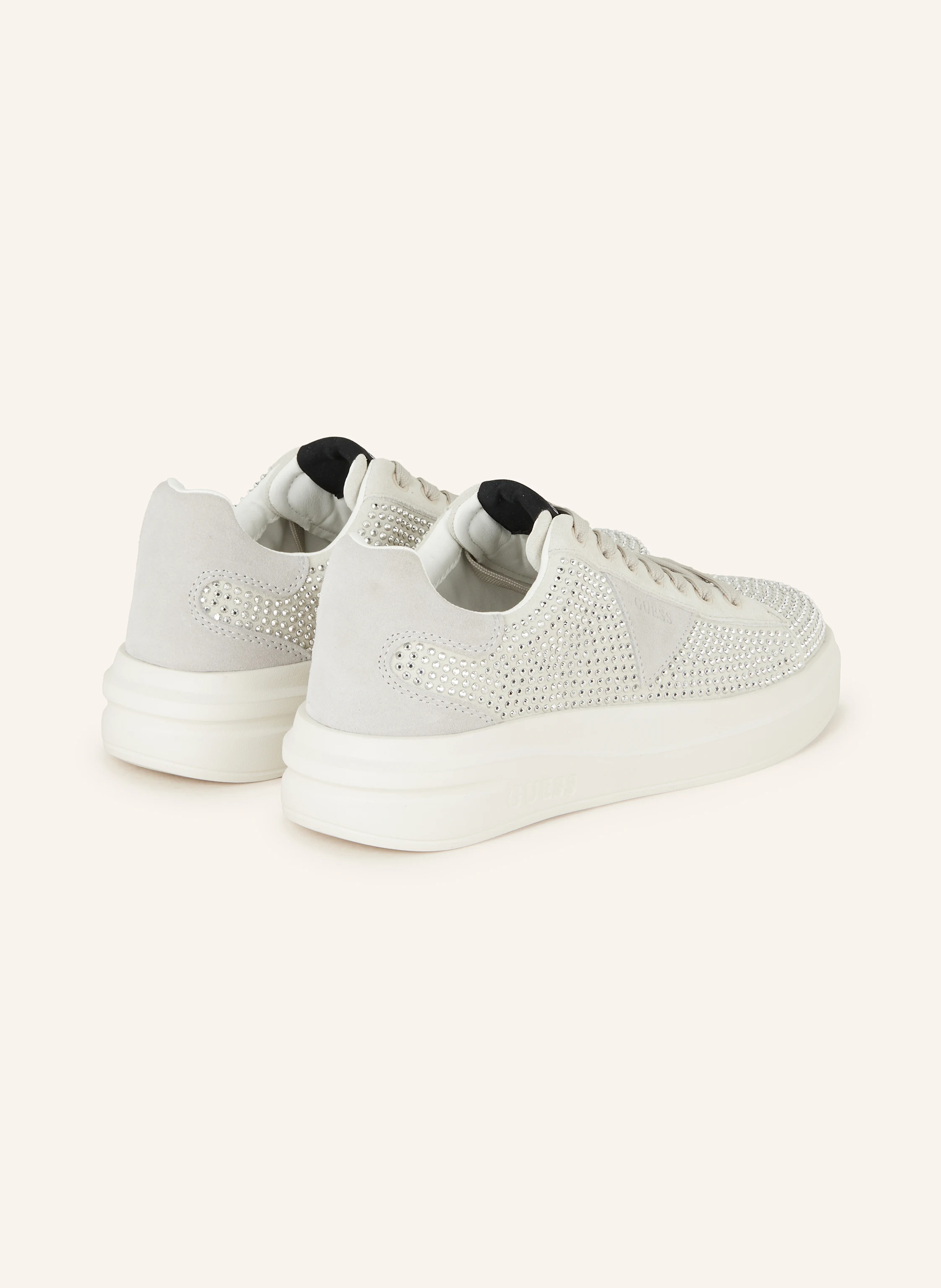 GUESS Sneaker ELBINA mit Schmucksteinen
