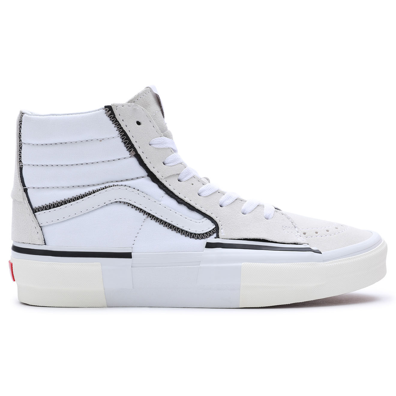 Vans Baskets SK8-Hi Reconstruct blanches